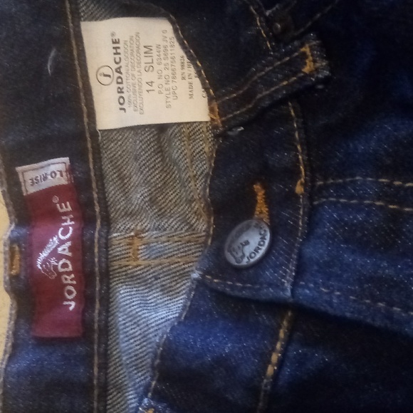 JORDACHE. Lo-Rise Girls 14 Slim - Picture 6 of 6